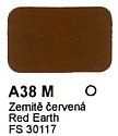 Agama Email A38 M zemitá červená FS 30117