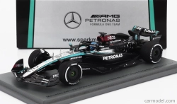 Iskrový model Mercedes gp F1 W15 Eq Performance Team Amg Petronas Motorsport N 63 Bahrain Gp 2024 George Russell 1:43 Black Silver Green