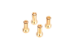 5 mm/G5 Zlaté konektory Team/Gold, 14 mm, 4 ks.