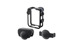 DJI OSMO 360 - Hliníkový rám s krytkami objektívov pre DJI OSMO 360 (čierna)