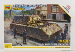 Zvezda Tank Maus German Superheavy 1945 1:72 /