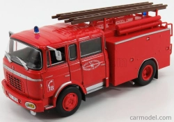Edicola Berliet Fpt Gak 20h Cisternové vozidlo so skalou - Hasičské vozidlo - Vigili Del Fuoco 1:43 Červená