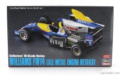 Hasegawa Williams F1 Fw14b Renault N 5 Majster sveta Sezóna 1992 Nigel Mansell - celokovový motor Dáta 1:24 /