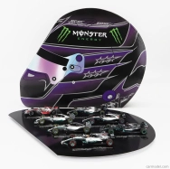 Minichamps Mercedes gp F1  Set 7x Lewis Hamilton World Champion - Mclaren Mp4/23 N 22 2008 - W05 Amg Petronas N 44 2014 - W06 Amg Petronas N 44 2015 - W08 N 44 2017 - W09 N 44 2018 - W10 N 44 2019 - W11 N 44 2020 1:43 Stříbrná Černá