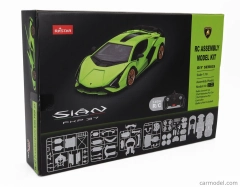Mondomotors Lamborghini Sian Fkp 37 Hybrid 2020 - Model-kit 1:18 Ligh Green Met