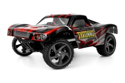 HiMOTO 1:18 Short Course TYRONNO Brushless 2,4 GHz RTR set, červená