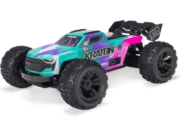Arrma Mini Kraton 3S DSC BLX 1:16 4WD RTR tyrkysová/ružová