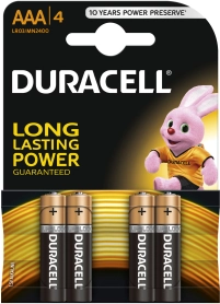 Baterie Duracell Basic AAA 4ks