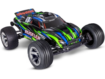 RC auto Traxxas Rustler 1:10 BL-2s RTR, zelené