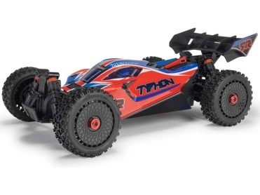 RC auto Arrma Typhon Mega 665 1:8 4WD RTR, červená