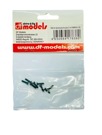 Šrouby se zápustnou hlavou 2,5x10km D4,5 DF models 7838