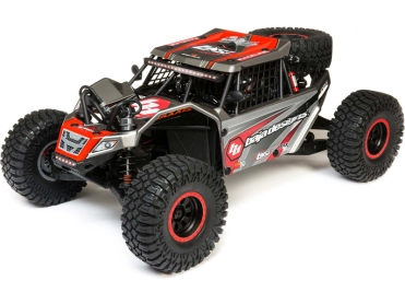 RC auto Losi Super Rock Rey V2 1:6 4WD RTR, sivé