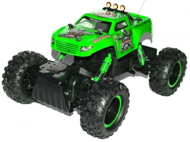 NA DÍLY - RC auto King Crawler, zelená