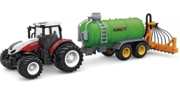 RC traktor Korody s cisternou na hnojovicu s hadicovým aplikátorom 1:24