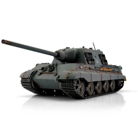 TORRO tank PRO 1/16 RC Jagdtiger sivá kamufláž – infra IR – servo