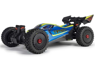 RC auto Arrma 1/8 Typhon 223S BLX 4WD RTR DSC, modrá