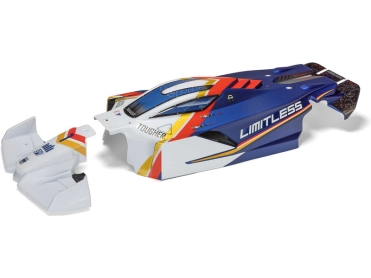 Arrma body white/blue: Limitless