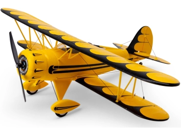 RC letadlo E-flite Waco 0.55m SAFE Select BNF Basic, žlutá