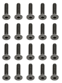 M3x12mm, imbus skrutky so zápustnou hlavou, 10 ks
