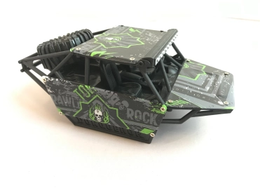 Diel č. 1 kapota s interiérom, zelená