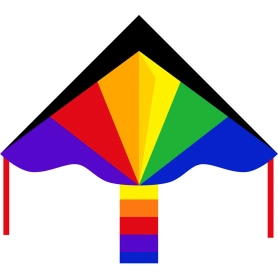 Létající drak Ecoline Simple Flyer Rainbow