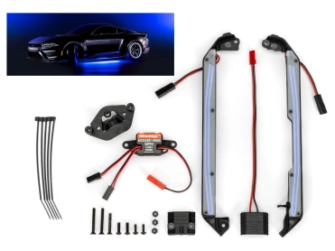 Traxxas LED podsvícení šasi modré (pro 4-Tec 2.0, Drift)
