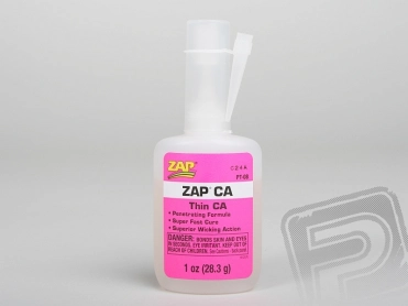 ZAP CA 28,3g (1oz.) riedke sekundové lepidlo