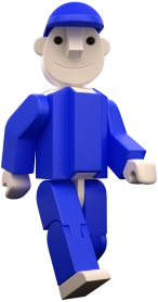SEVÁČEK modrý (veľký + malý)