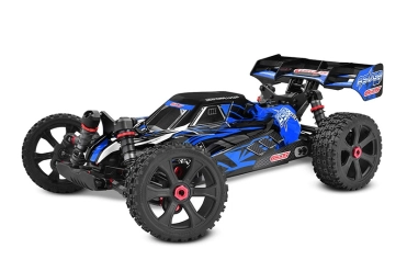 ASUGA XLR 6S – BUGGY 4WD – PRO ROLLER šasi – bez elektroniky – modrá