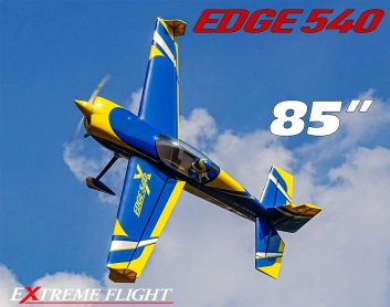 85" Edge 540 – modrá/žltá 2,15 m
