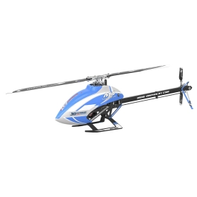 RC vrtuľník M4 (kit) stavebnica s motorom, modrá