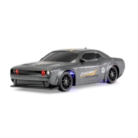 Drift Sport RC Muscle Car s gyroskopom 4WD 1:43 RTR sivá