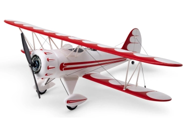 RC letadlo E-flite Waco 0.55m SAFE Select BNF Basic bílé