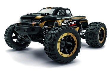 RC auto Slyder MT Turbo 1/16 4WD 2S Brushless, zlatá