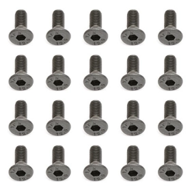 M3x8mm, imbus skrutky so zápustnou hlavou, 10 ks