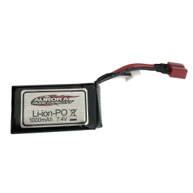 Akumulátor 1000mAh 7,4V LiPol Dean-T