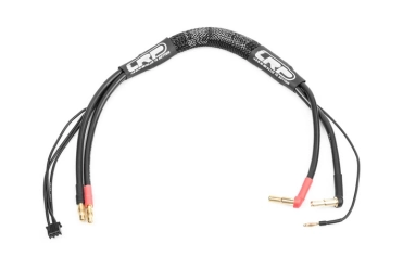 Nabíjací kábel 35cm 2S LiPo HARDCASE z G4 na P4/5 vrátane balančného konektora. XH