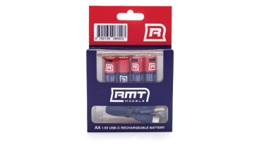 Nabíjacie batérie AA USB-C 4ks RMT modely
