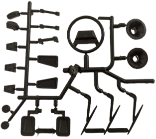 Drobné doplňky interiéru a exteriéru pro RC auta RMT models M-039