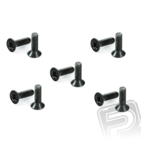 Skrutka so zápustnou hlavou 3x10mm (10 ks.)