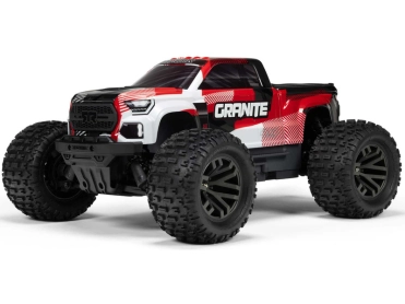 RC auto Arrma Granite 223S BLX 1:10 4WD RTR DSC, červená
