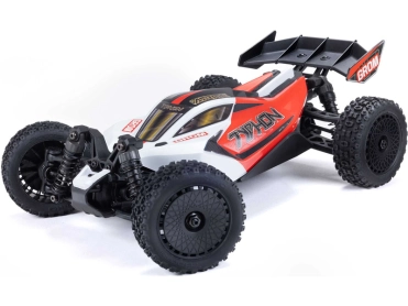 RC auto Arrma Typhon Grom 1:18 4WD Smart RTR, červená