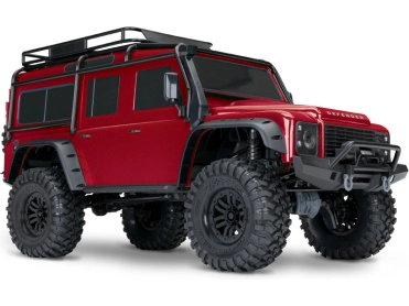 RC auto Traxxas TRX-4 Land Rover Defender 1:10 RTR, červená