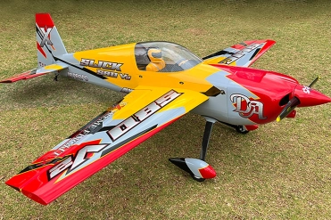 91" Slick 580 - žltá/červená/sivá 2,31m