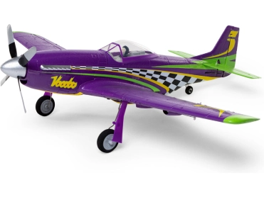 RC letadlo E-flite P-51D Voodoo 0.44m SAFE Select BNF Basic