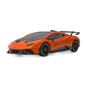 Lamborghini Huracan STO RC Drift Car 4WD LED 1:18 RTR licencované oranžové