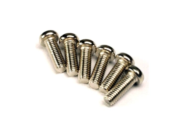 Traxxas skrutka krížová M3x8mm pologuľatá hlava zink. (6)