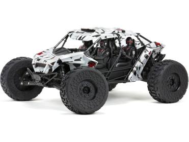 RC auto Arrma Firearm 6S BLX 1:7 4WD RTR, biele