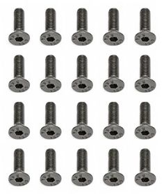 M3x10mm, imbus skrutky so zápustnou hlavou, 10 ks