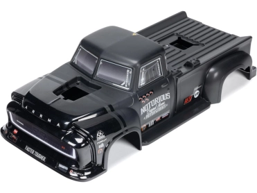 Karoséria Arrma čierna: Notorious 6S BLX V6